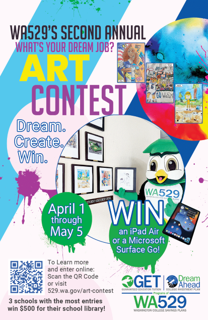 2023 Art Contest Poster sent to schools